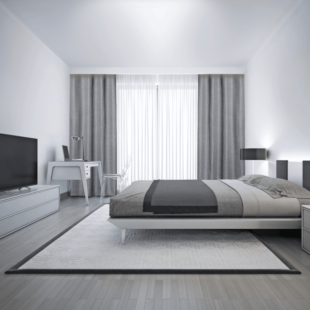 Faraday MAX Blackout Cyber Fabric RF EMF Shielding Curtains, two panels, black color, for home privacy and electromagnetic protection