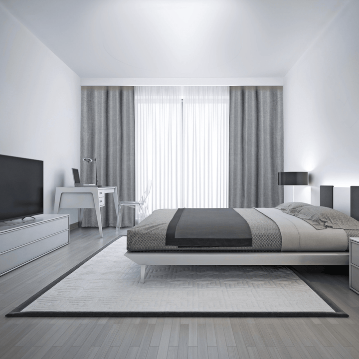 Faraday MAX Blackout Cyber Fabric RF EMF Shielding Curtains, two panels, black color, for home privacy and electromagnetic protection