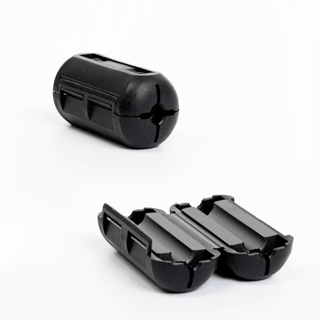 Faraday Broadband EMP Ferrite 0.2-inch high-frequency noise suppression ferrite for electromagnetic pulse protection and signal quality.