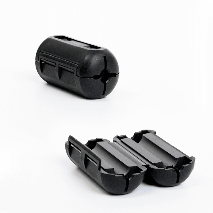 Faraday Broadband EMP Ferrite 0.2-inch high-frequency noise suppression ferrite for electromagnetic pulse protection and signal quality.