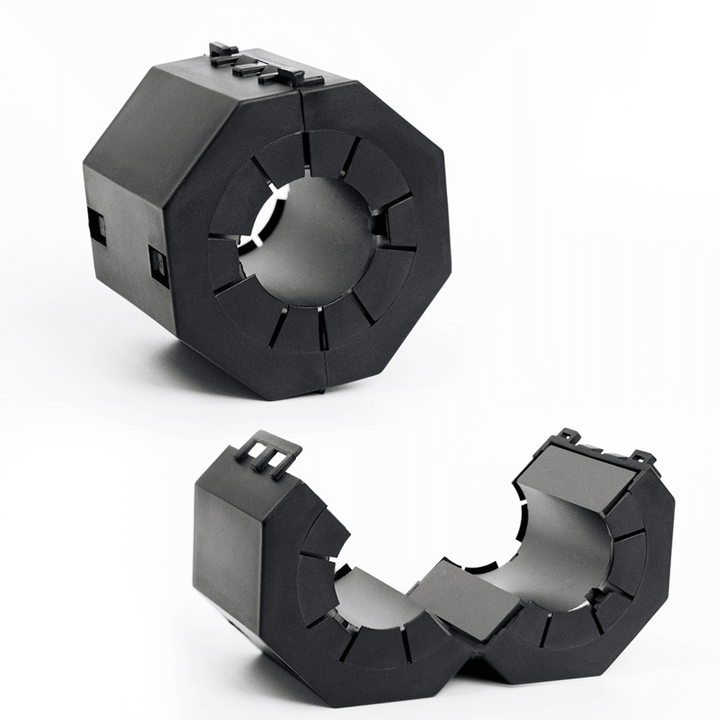 Faraday Broadband EMP Ferrite 1-inch high-frequency noise suppression device for electronic interference reduction.