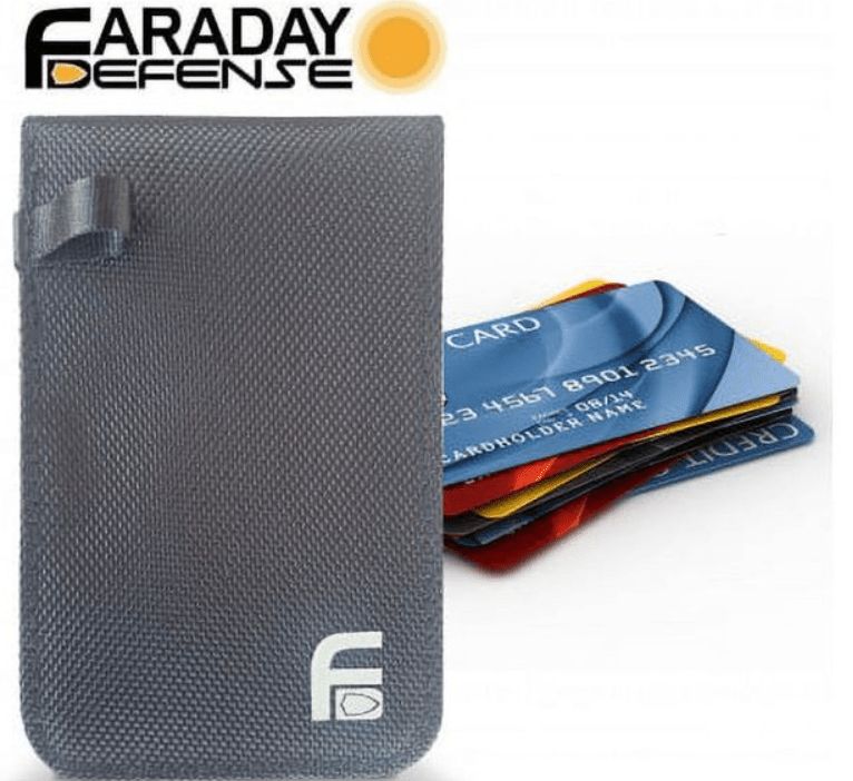 Faraday Jacket Anti Theft Key Fob Dry Bag Black 4.75" x 2.75" Interior - POWER FIT SHOP — Powering Preparedness, Health &amp; Home