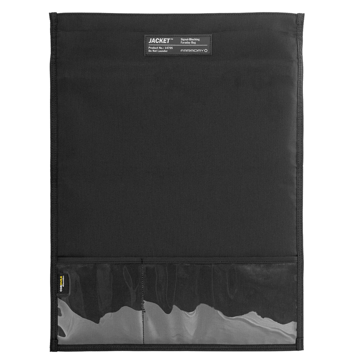 Faraday Jacket Pro Cordura Laptop XL Bag Magnetic Closure 14" x 17" - POWER FIT SHOP — Powering Preparedness, Health &amp; Home