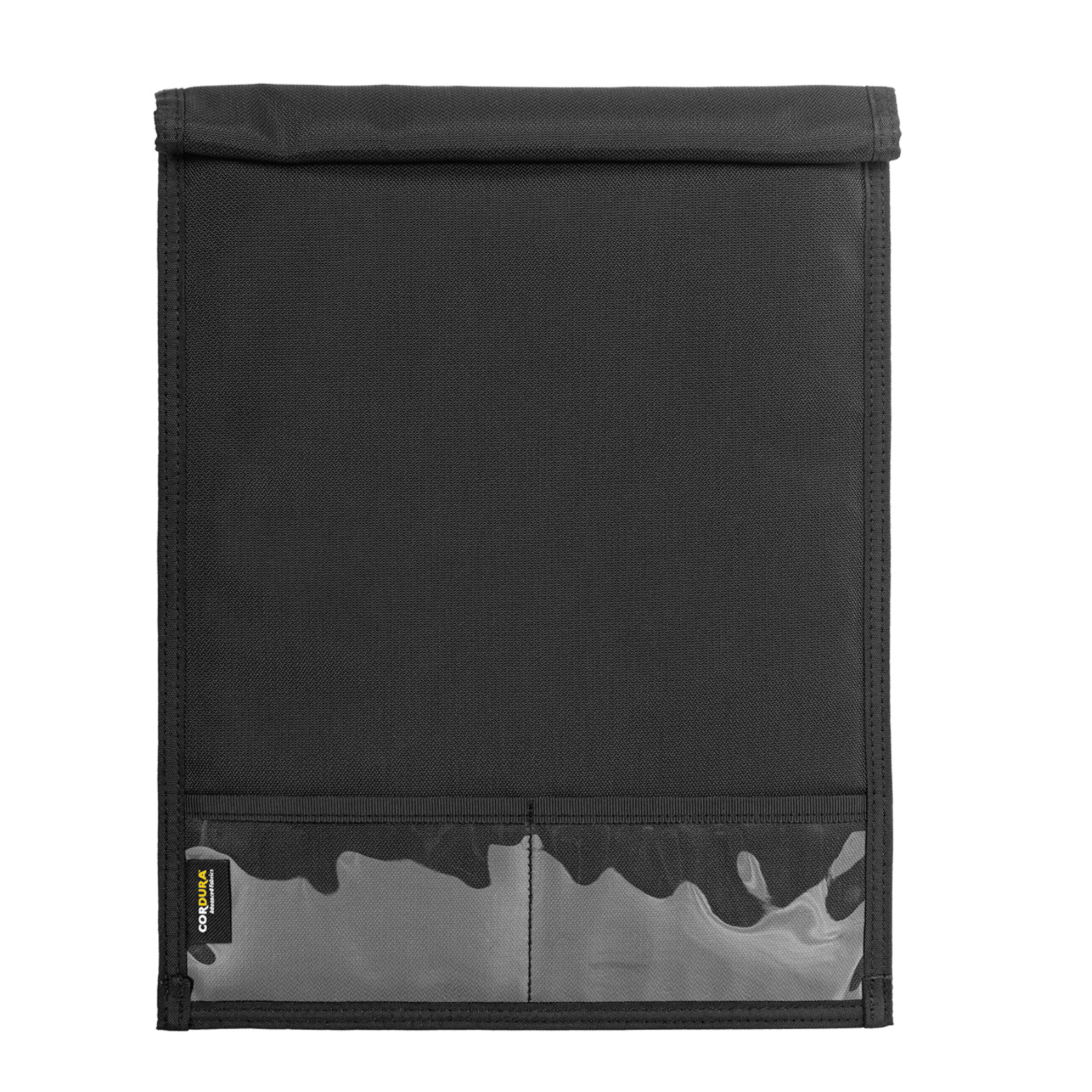 Faraday Jacket Pro Cordura phone bag with magnetic closure, designed for laptops up to 9.5 x 13 inches, durable and secure.