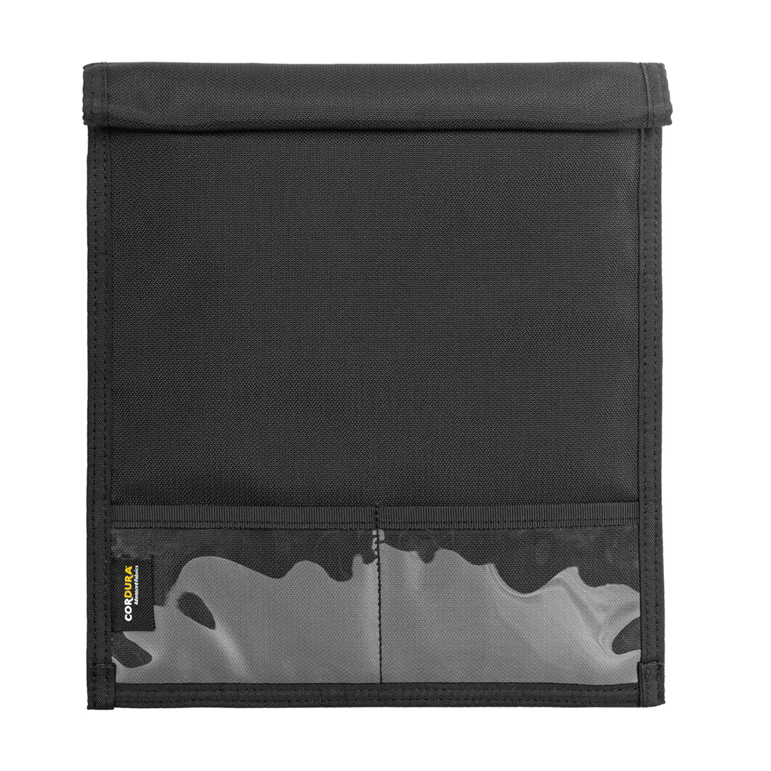 Faraday Jacket Pro Cordura tablet bag with magnetic closure, designed for 9x10.5-inch tablets, by Faraday.