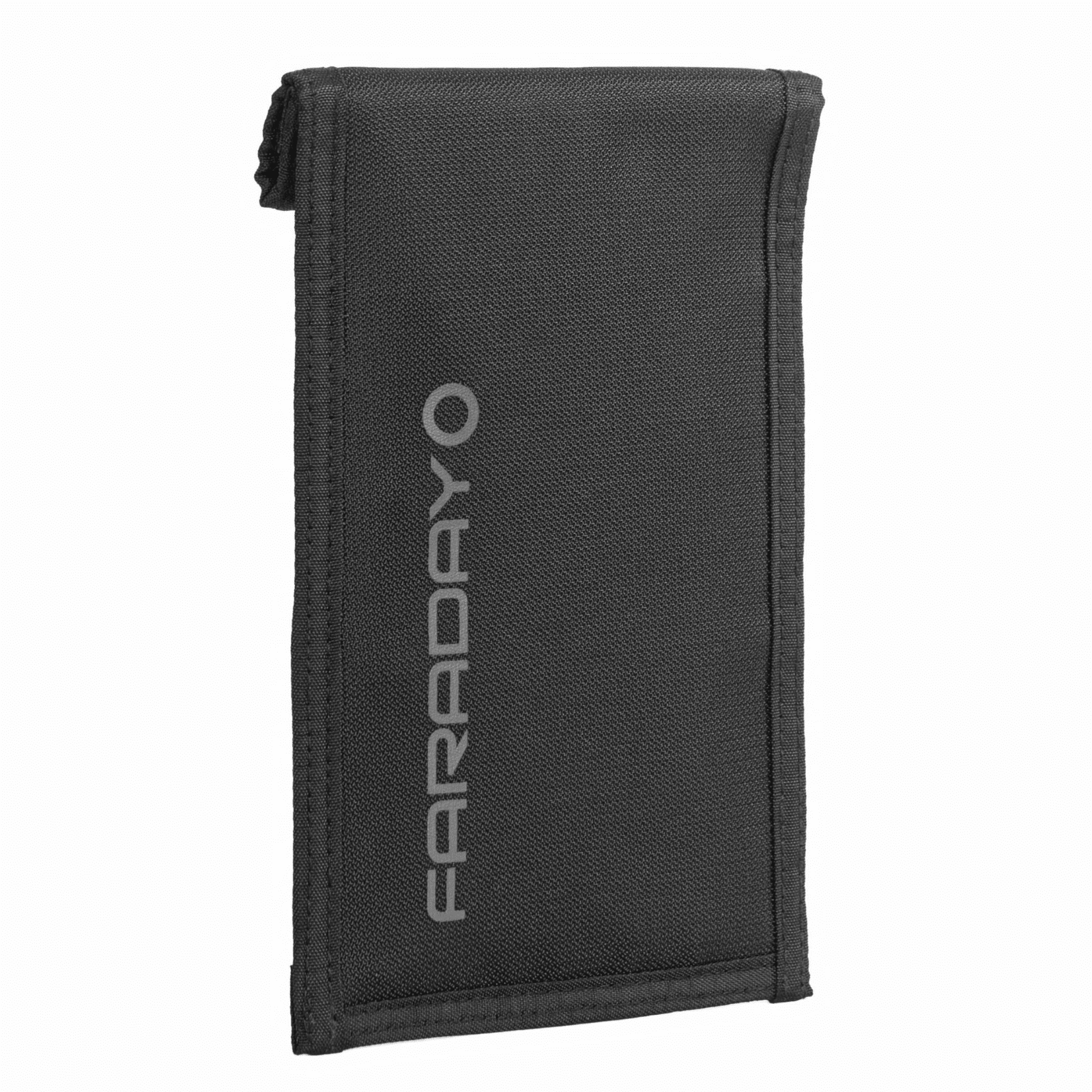 Faraday Jacket Pro Cordura vertical phone bag with magnetic closure, 4.5"x8", designed for secure phone storage and protection.