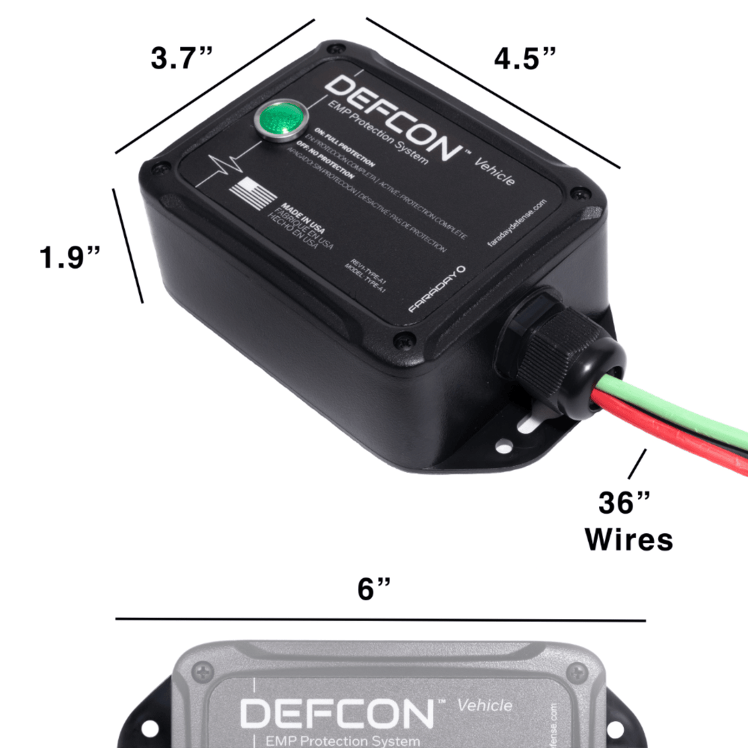 Faraday DEFCON Vehicle Plus EMP Vehicle Protection Kit Car Security - POWER FIT SHOP — Powering Preparedness, Health &amp; Home