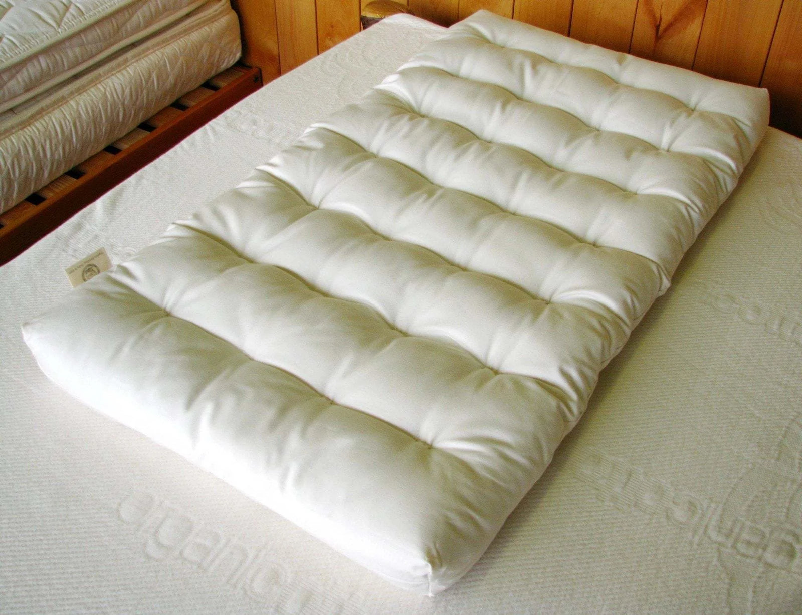 Holy Lamb Organics Bassinet Mattress Natural Eco Wool 18" x 35" x 2.5" - POWER FIT SHOP — Powering Preparedness, Health & Home