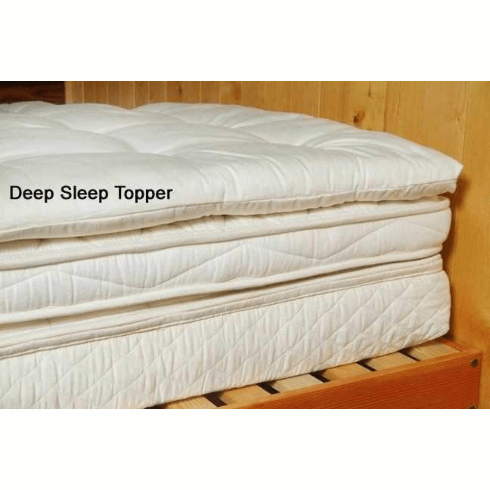Holy Lamb Organics Quilted Topper Cal King Deep Sleep Thickness 72" x 84" - POWER FIT SHOP — Powering Preparedness, Health & Home