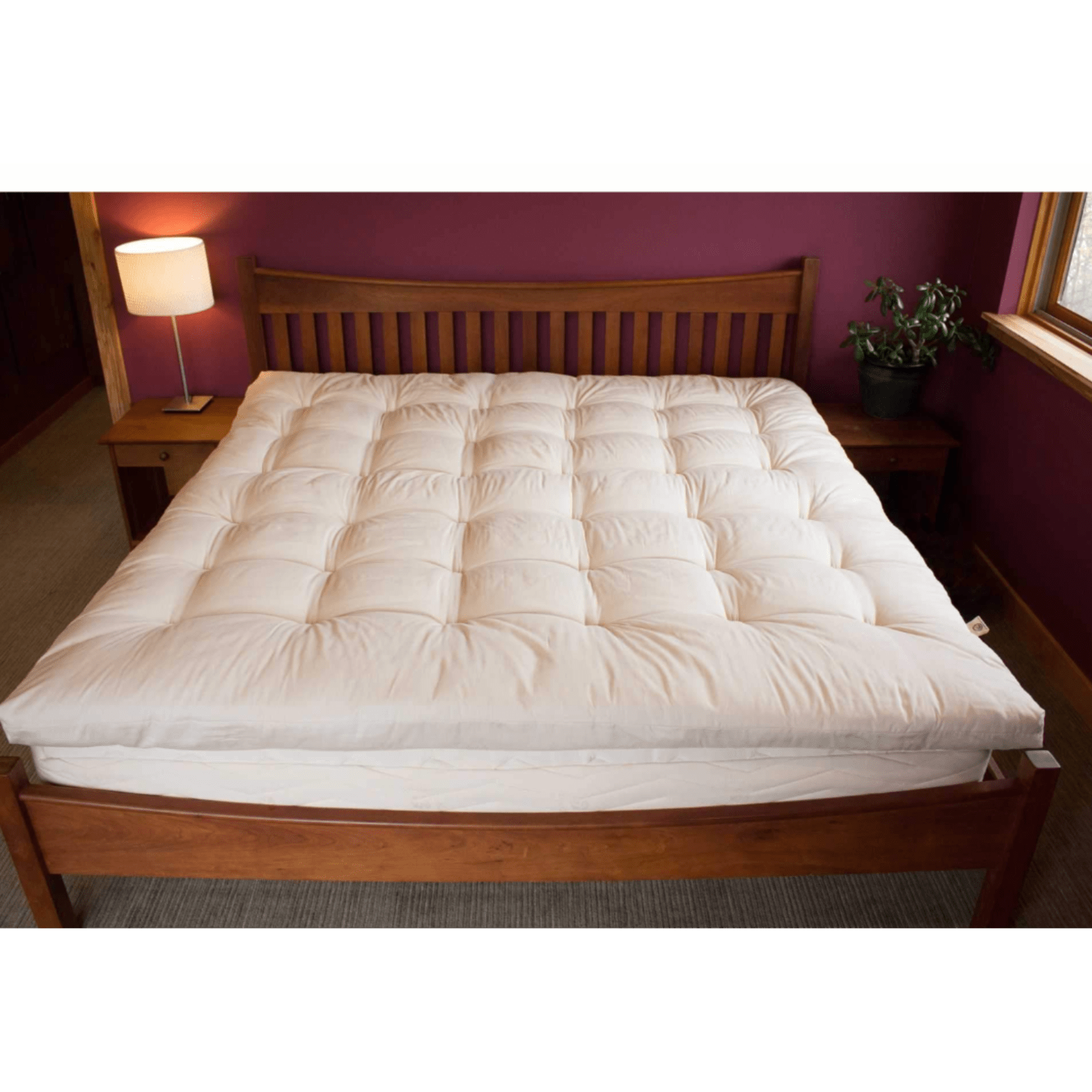 Holy Lamb Quilted Topper Cal King Ultimate Thickness Certified Organic 72" x 84" - POWER FIT SHOP — Powering Preparedness, Health & Home
