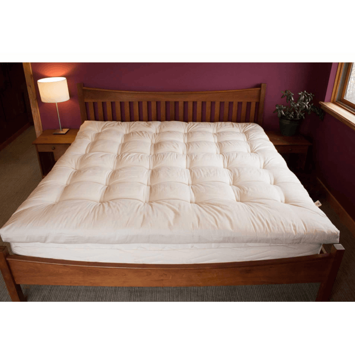Holy Lamb Quilted Topper Cal King Ultimate Thickness Certified Organic 72" x 84" - POWER FIT SHOP — Powering Preparedness, Health &amp; Home