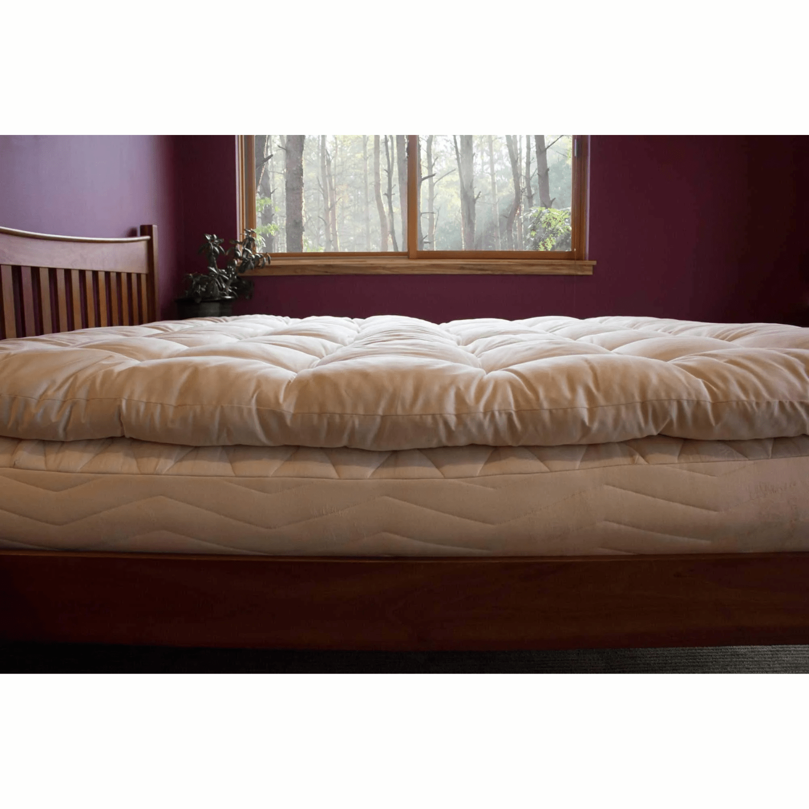 Holy Lamb Quilted Topper Cal King Ultimate Thickness Certified Organic 72" x 84" - POWER FIT SHOP — Powering Preparedness, Health & Home