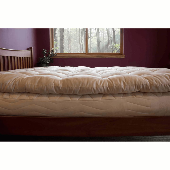 Holy Lamb Quilted Topper Cal King Ultimate Thickness Certified Organic 72" x 84" - POWER FIT SHOP — Powering Preparedness, Health &amp; Home