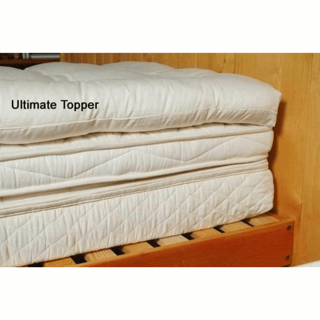 Holy Lamb Quilted Topper Cal King Ultimate Thickness Certified Organic 72" x 84" - POWER FIT SHOP — Powering Preparedness, Health &amp; Home