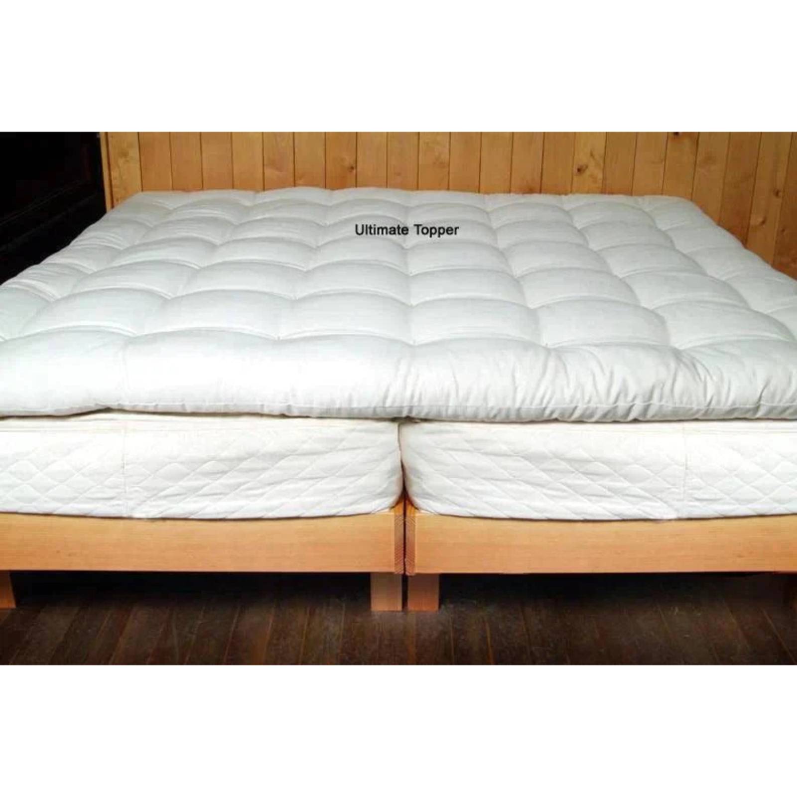 Holy Lamb Organics Quilted Mattress Topper Ultimate CAL King 72" x 84" - POWER FIT SHOP — Powering Preparedness, Health & Home
