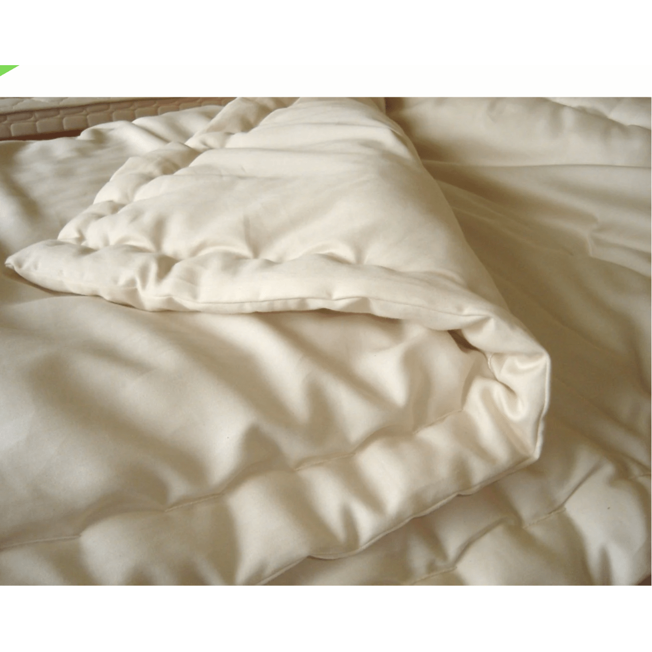 Holy Lamb Organics Wool Comforter King Certified Organic 108"x92" Extra Warmth - POWER FIT SHOP — Powering Preparedness, Health & Home