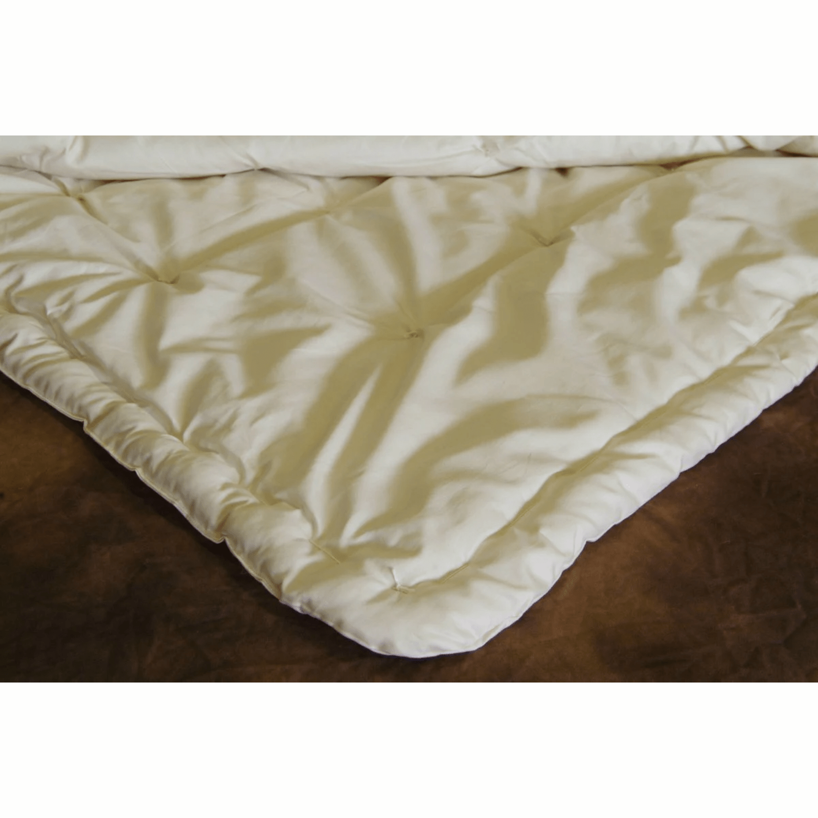 Holy Lamb Organics Wool Comforter King Certified Organic 108"x92" Extra Warmth - POWER FIT SHOP — Powering Preparedness, Health & Home