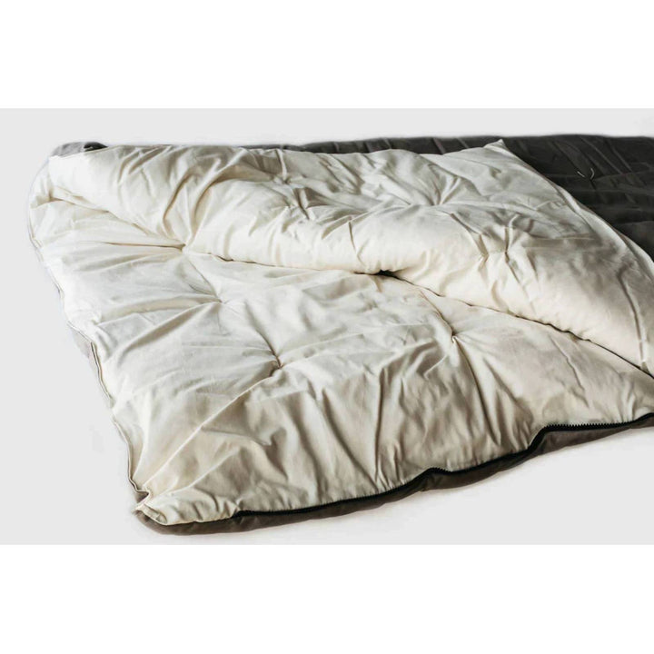Holy Lamb Organics All - Natural Wool Sleeping Bag Cozy Warm Regular 33" x 75" - POWER FIT SHOP — Powering Preparedness, Health &amp; Home