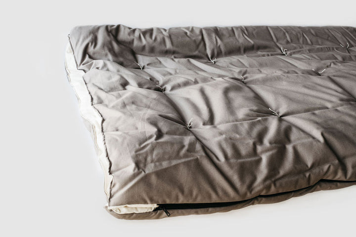 Holy Lamb Organics Natural Wool Sleeping Bag Warm Cozy Tall Size 35" x 82" - POWER FIT SHOP — Powering Preparedness, Health &amp; Home