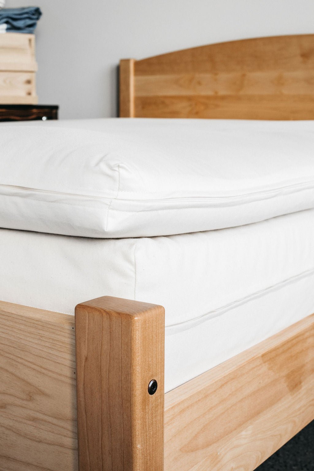 Holy Lamb Organics Wool and Latex Mattress Topper Twin 38" x 75" x 3" - POWER FIT SHOP — Powering Preparedness, Health &amp; Home