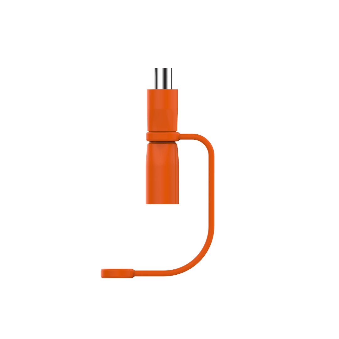 Jackery Adapter DC7909 to DC8020 100W power supply for stable charging, shown with connector ports and brand logo on the adapter