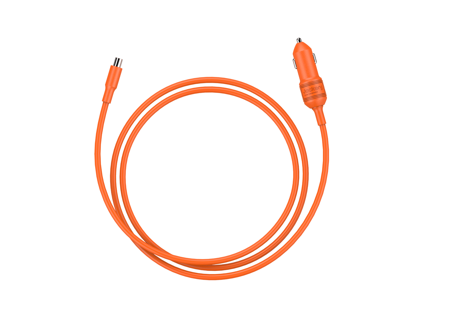 Jackery car charging cable with 10 amps and 12 volts, black connector and cable suitable for vehicle charging.