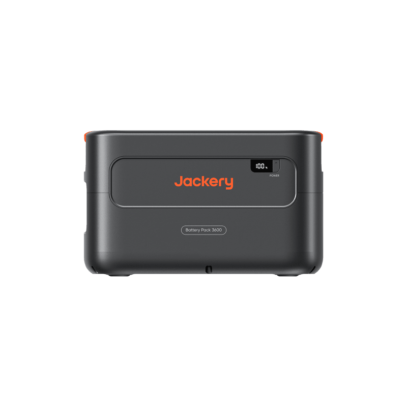 Jackery Battery Pack 3600 Plus portable power station with multiple outlets and compact design for HP3600Plus.