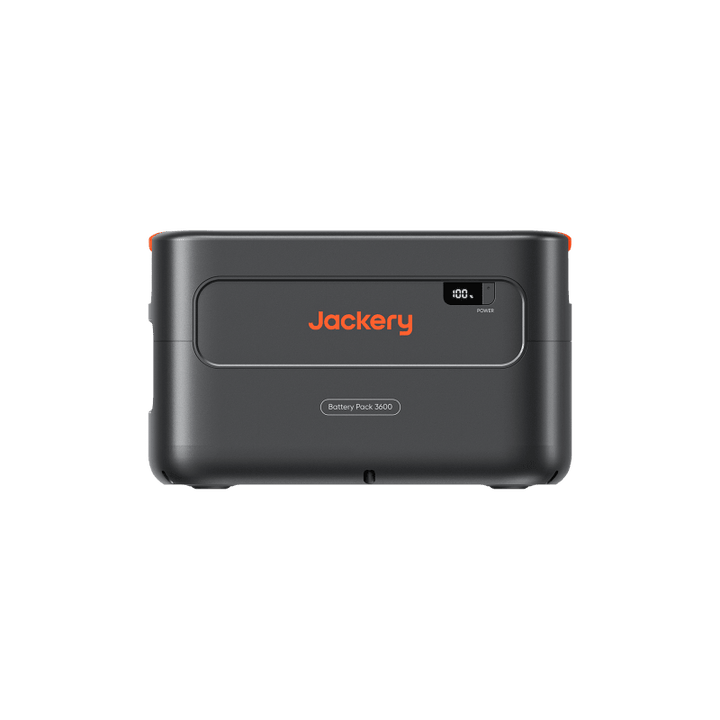 Jackery Battery Pack 3600 Plus portable power station with multiple outlets and compact design for HP3600Plus.