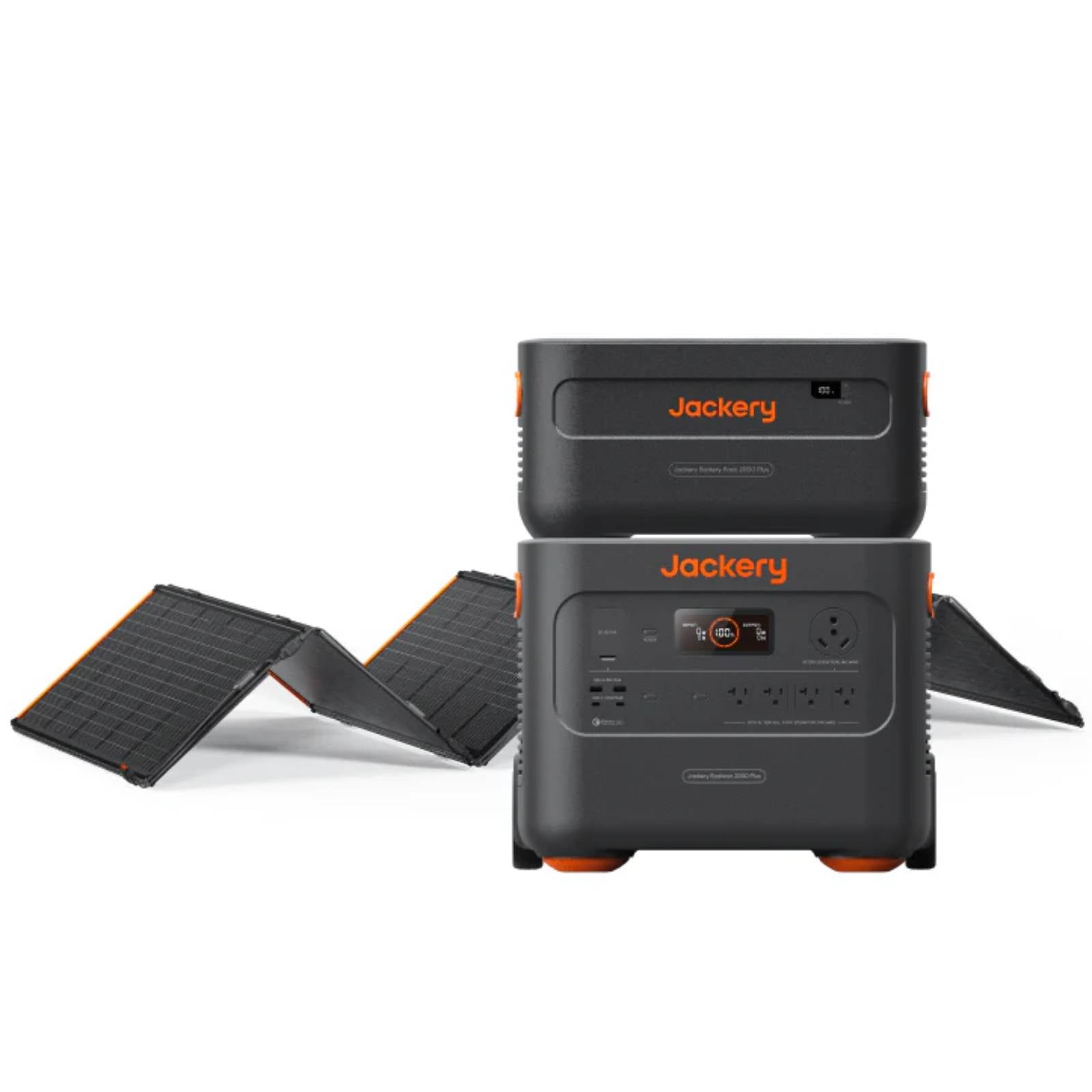 Jackery Explorer 2000 Plus Solar Generator Kit (4kWh) + SolarSaga 500 X