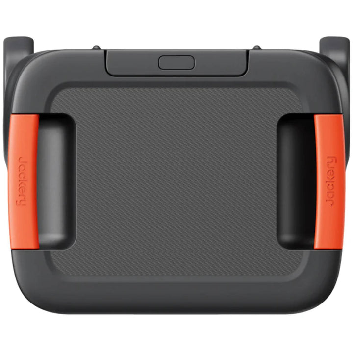 Jackery HomePower 3600 Plus portable power station with integrated battery pack, showing digital display and multiple charging ports.