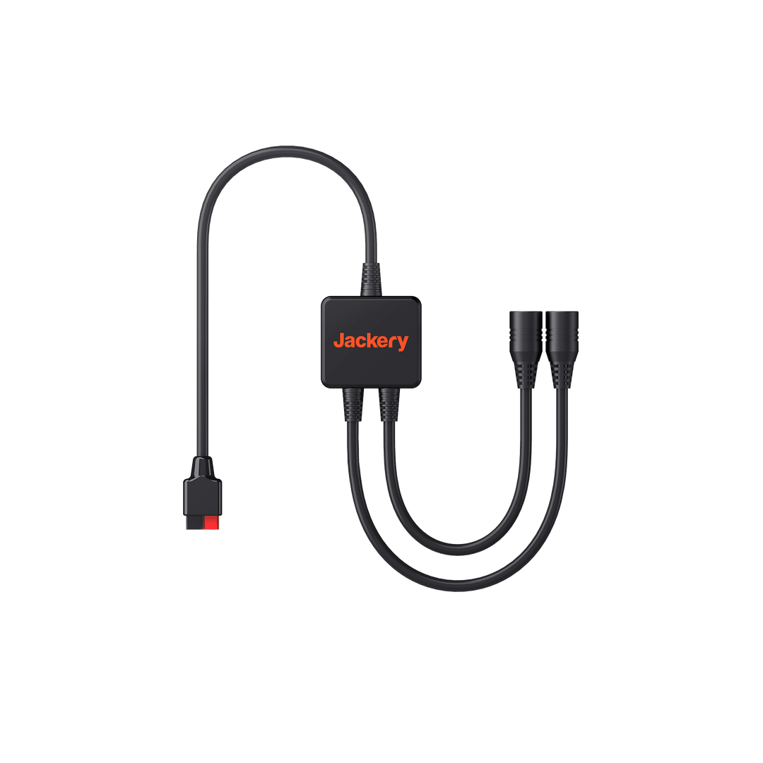 Jackery Solar Panel Connector E1000/E880 showing the connector port for solar panels used with Jackery portable power stations.