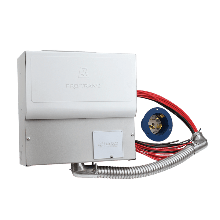Jackery manual transfer switch for Explorer 5000 Plus, showing the device with switches and connectors on a white background.
