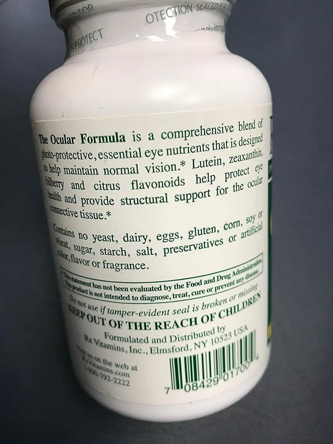 MHP Rx Vitamins for Human Ocular Formula 90 capsules supporting eye health and vision wellness.