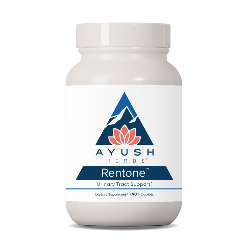 Ayush Herbs Rentone Urinary Tract Support 90 Caps, dietary supplement for kidney health.