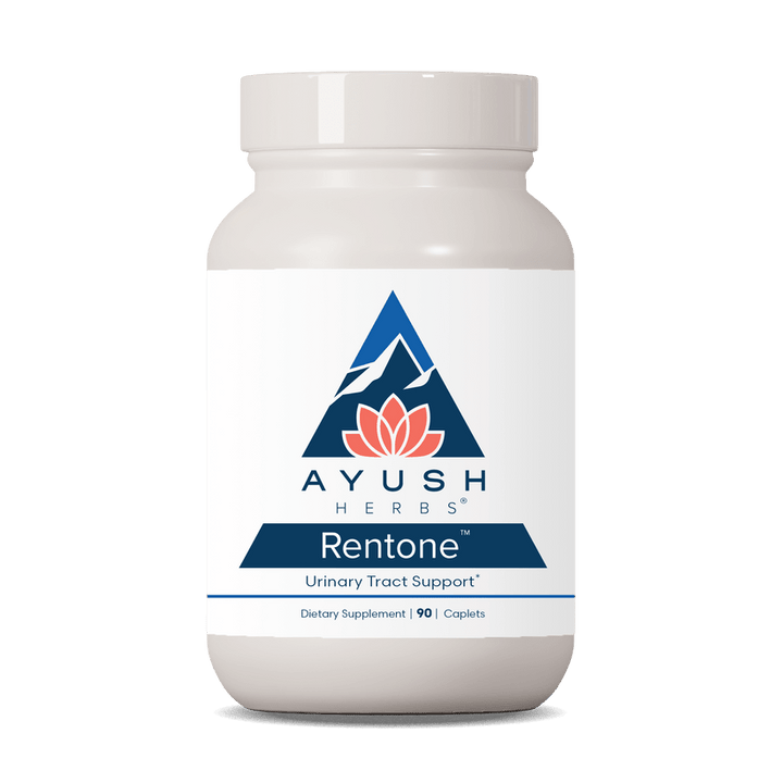 Ayush Herbs Rentone Urinary Tract Support 90 Caps, dietary supplement for kidney health.