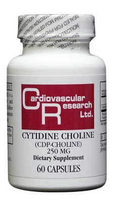 Cardiovascular Research Cytidine Choline CDP - Choline 250 mg 60 Caps - POWER FIT SHOP — Powering Preparedness, Health & Home