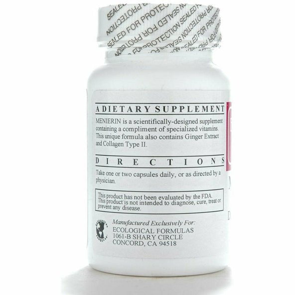 Cardiovascular Research Menierin Oto - equilibrium 60 Capsules - POWER FIT SHOP — Powering Preparedness, Health &amp; Home
