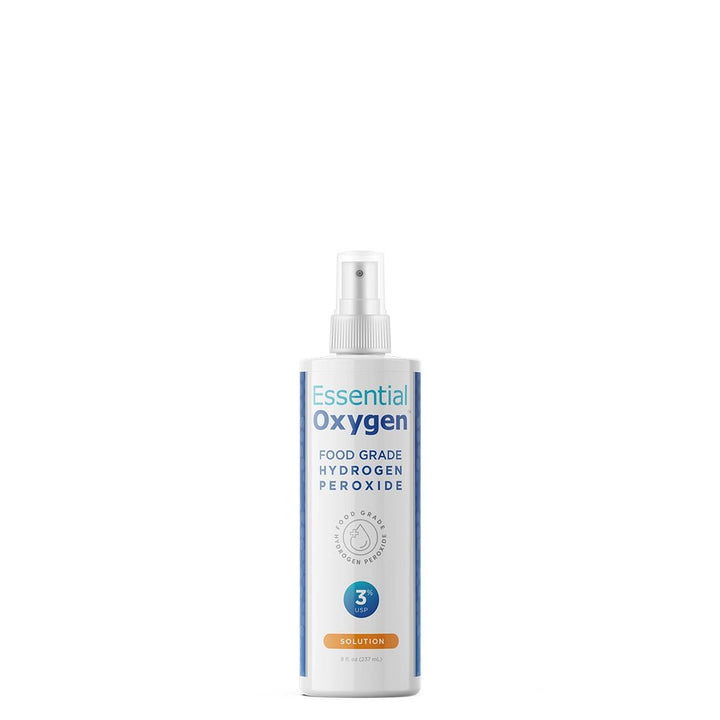 MHP Essential Oxygen Food Grade Hydrogen Peroxide Spray 8oz dietary supplement for cleansing and sanitizing purposes