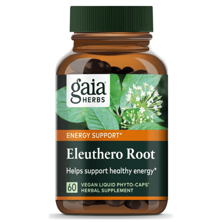 Gaia Herbs Eleuthero Root 60 Capsules For Energy and Stress Support - POWER FIT SHOP — Powering Preparedness, Health &amp; Home