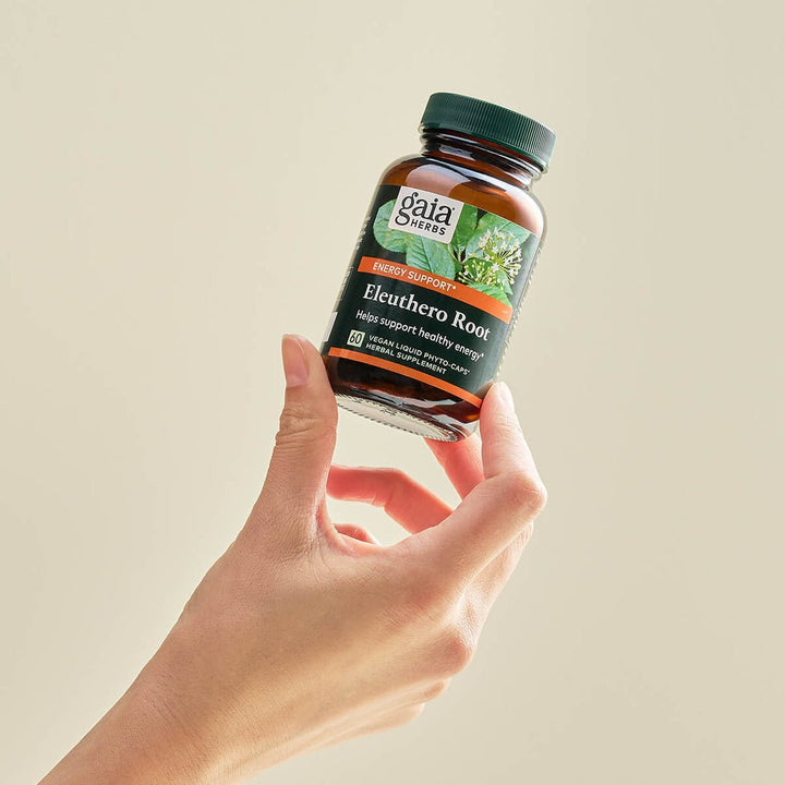 Gaia Herbs Eleuthero Root 60 Capsules For Energy and Stress Support - POWER FIT SHOP — Powering Preparedness, Health &amp; Home