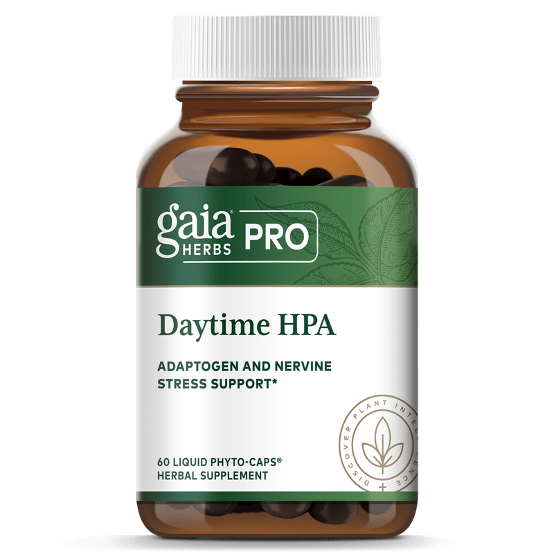 Gaia Herbs HPA Axis Daytime Maintenance Adrenal Support 60 Capsules - POWER FIT SHOP — Powering Preparedness, Health & Home