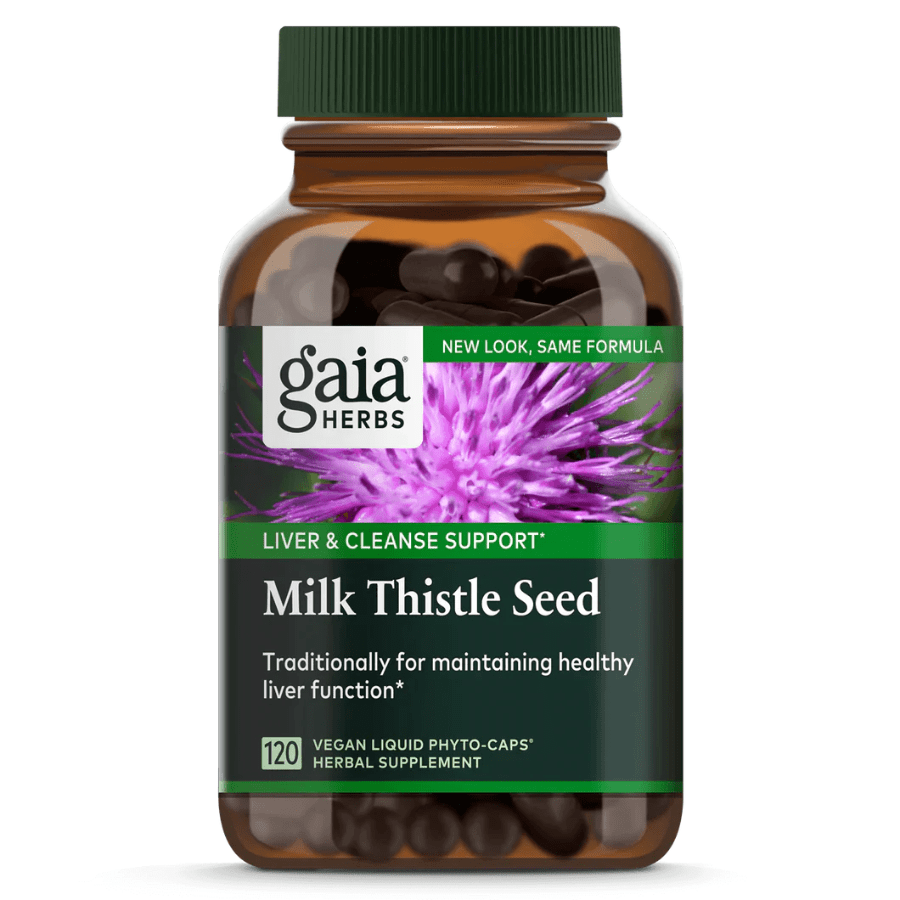 Gaia Herbs Milk Thistle 1000 120 Caps Liver Support and Detoxification - POWER FIT SHOP — Powering Preparedness, Health &amp; Home
