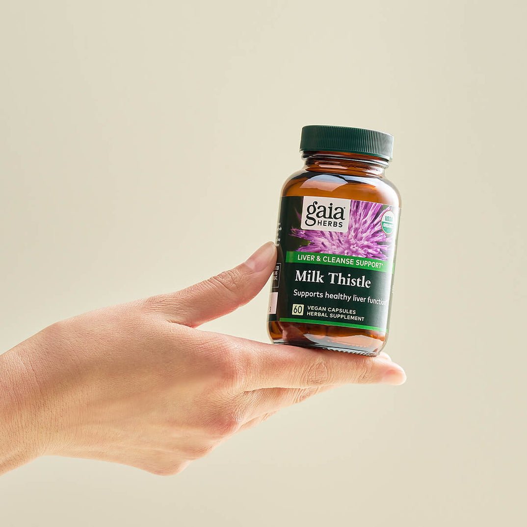 Gaia Herbs Milk Thistle 1000 120 Caps Liver Support and Detoxification - POWER FIT SHOP — Powering Preparedness, Health &amp; Home