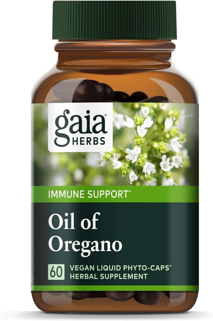 Gaia Herbs Oil of Oregano 60 Liq Phyto - Caps For Immune Balance and GI - POWER FIT SHOP — Powering Preparedness, Health &amp; Home