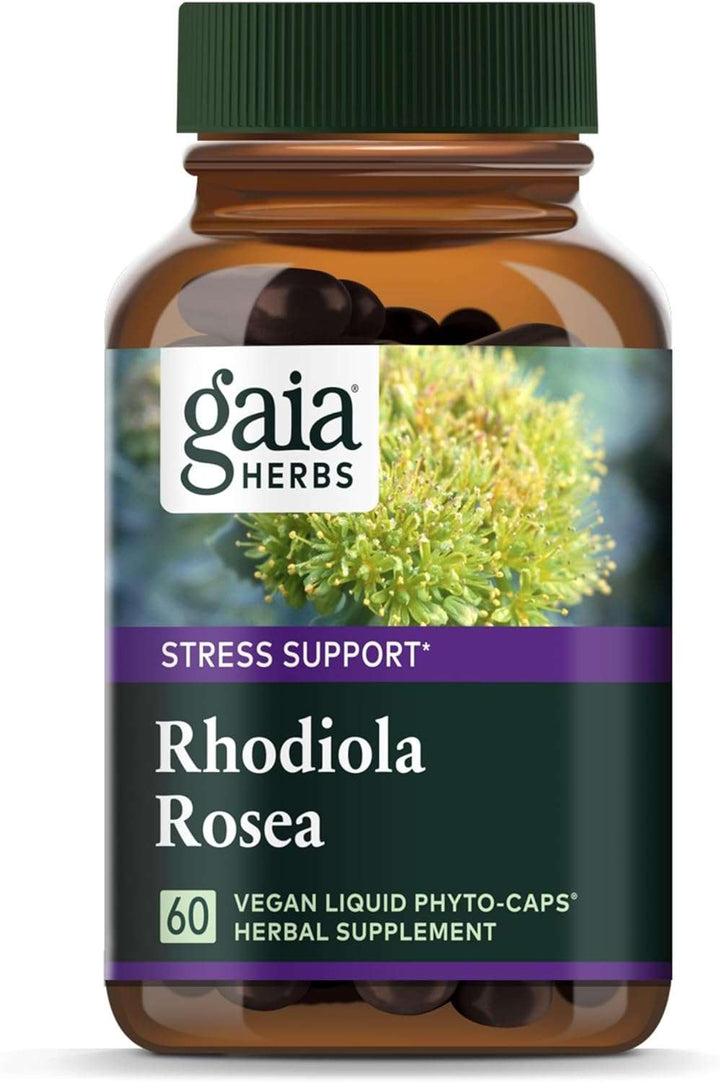 Gaia Herbs Rhodiola Rosea Herbal Supplement Root Extract 60 Liq Phyto Caps - POWER FIT SHOP — Powering Preparedness, Health &amp; Home