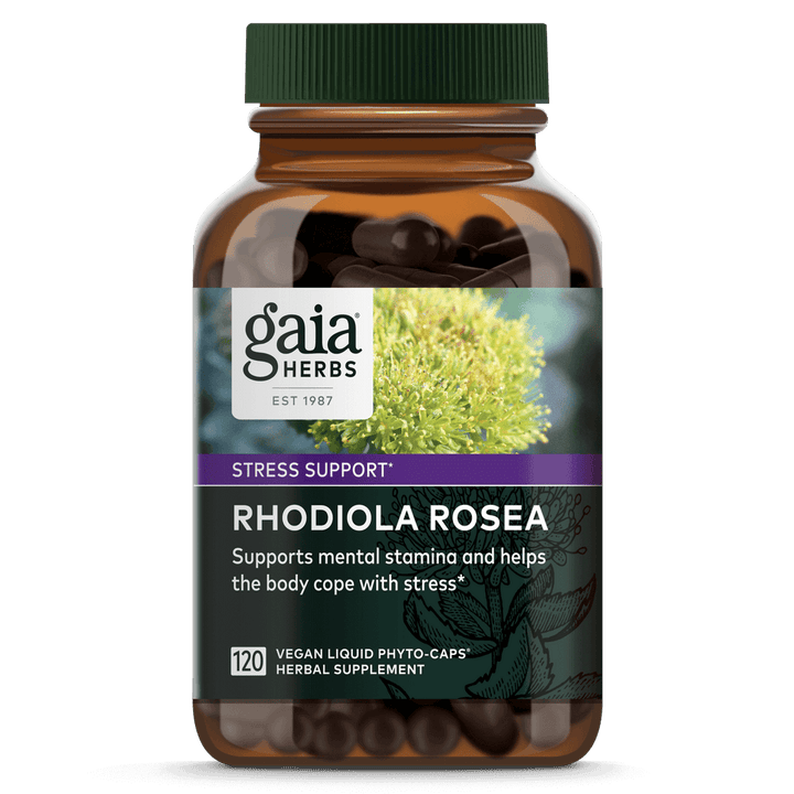 Gaia Herbs Rhodiola Rosea Herbal Supplement Root Extract 60 Liq Phyto Caps - POWER FIT SHOP — Powering Preparedness, Health &amp; Home
