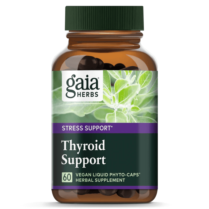 Gaia Herbs Thyroid Herbal &amp; Nutritional Supplement with Ashwagandha 60 Caps - POWER FIT SHOP — Powering Preparedness, Health &amp; Home