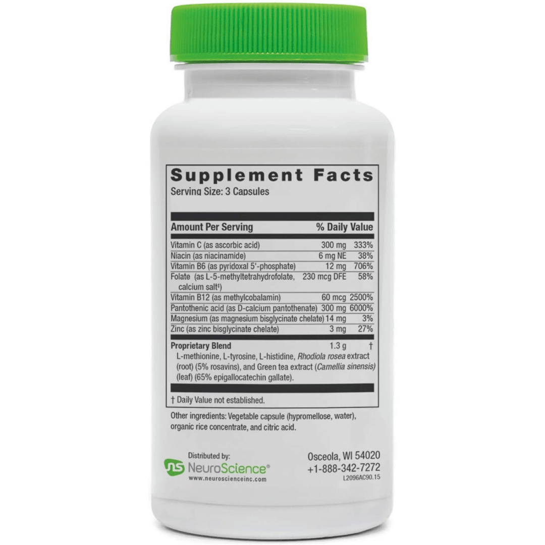 NeuroScience AdreCor B Vitamins &amp; Herbal Extracts 90 Capsles - POWER FIT SHOP — Powering Preparedness, Health &amp; Home