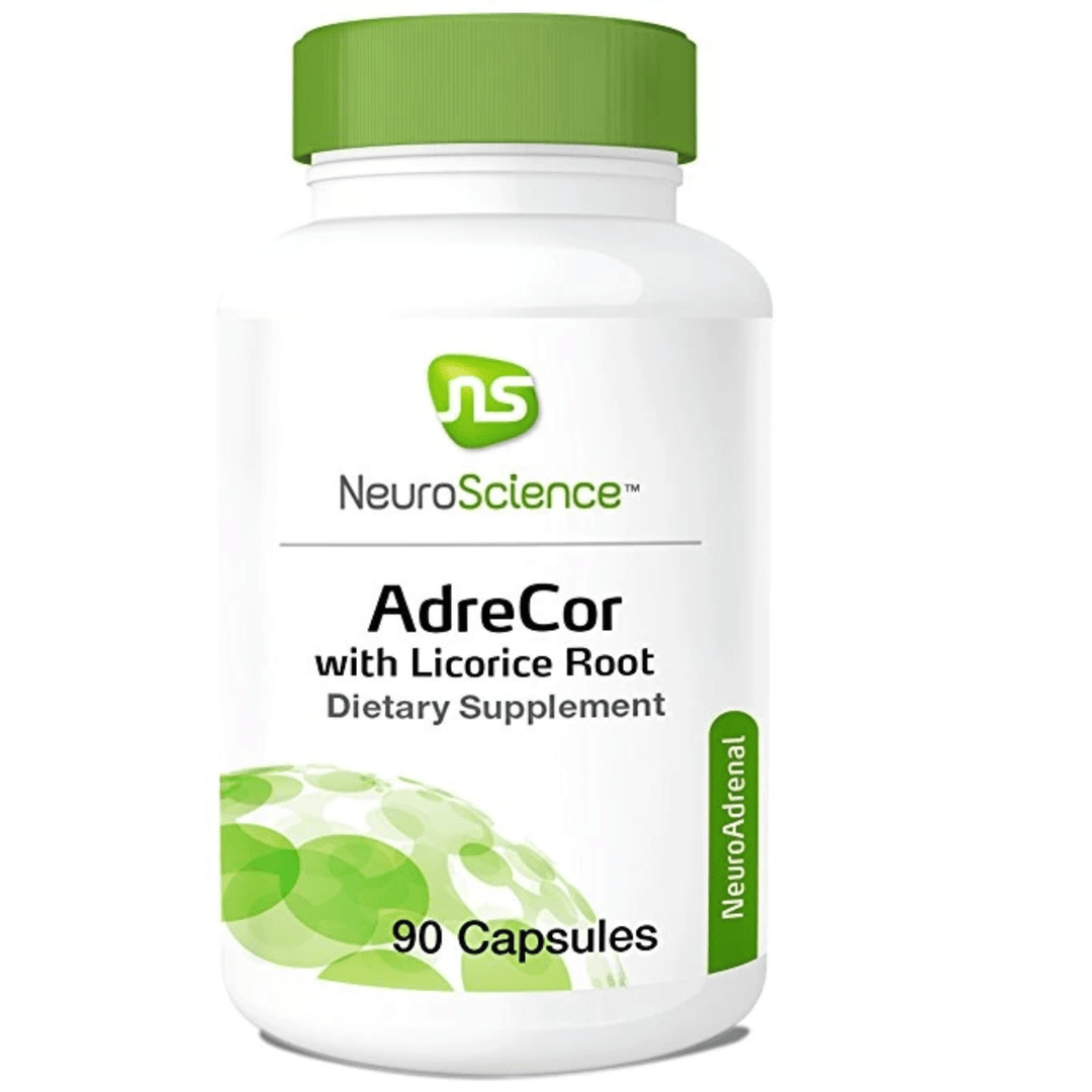 NeuroScience AdreCor with Licorice Root Promote Energy 90 Capsules - POWER FIT SHOP — Powering Preparedness, Health &amp; Home