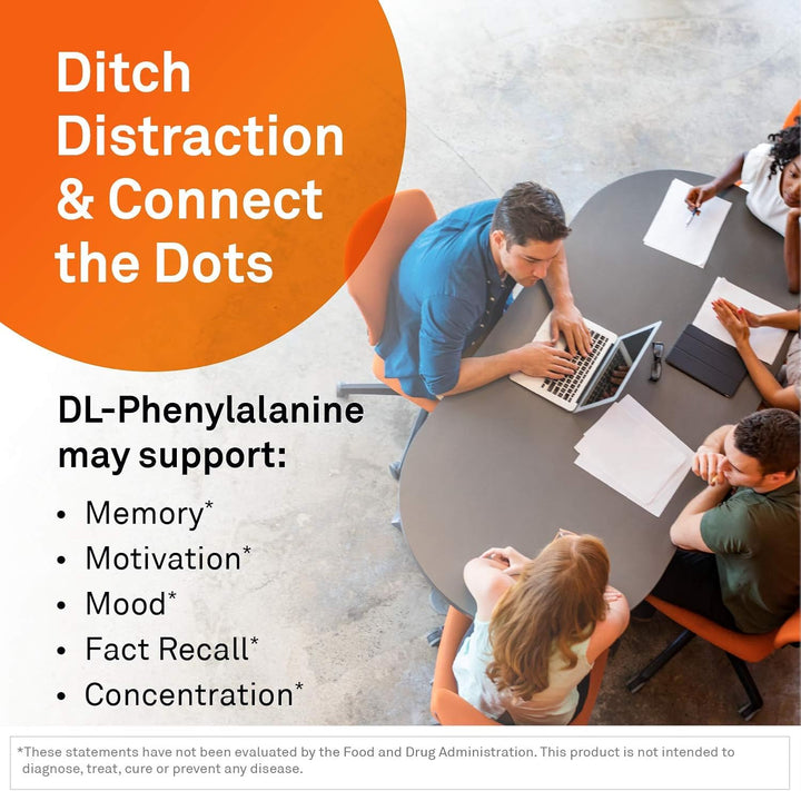 NeuroScience Focus DL with DL - Phenylalanine 60 Capsules - POWER FIT SHOP — Powering Preparedness, Health &amp; Home